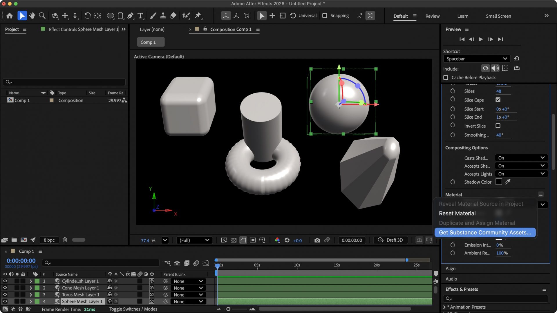 Программа Adobe After Effects 2026 и 3D | DGL.RU