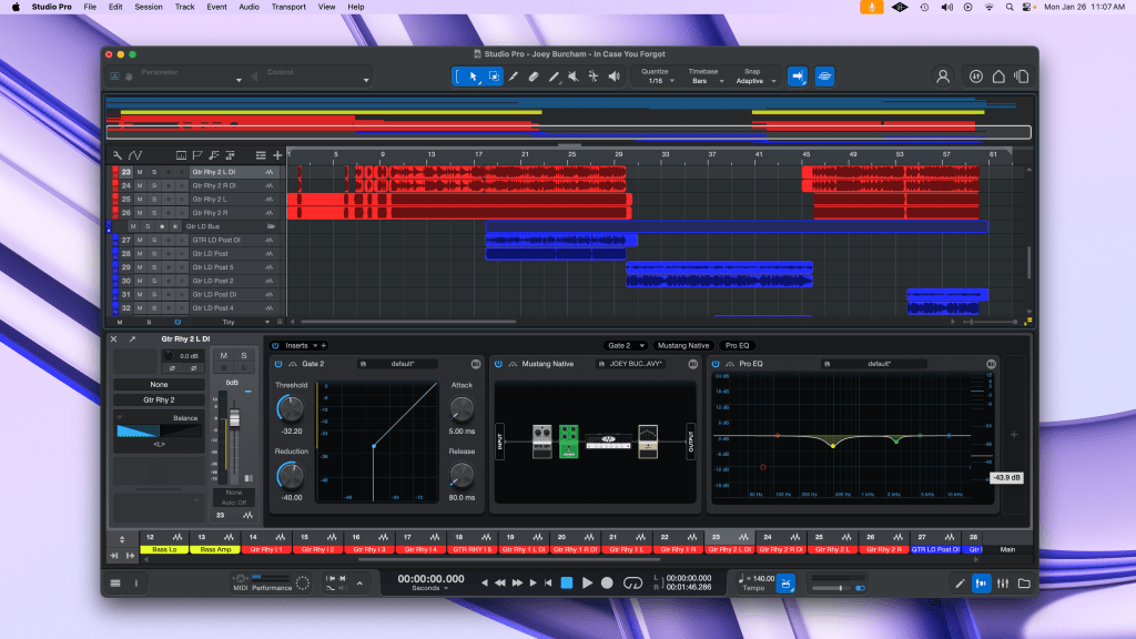 Обзор Fender Studio Pro 8: мощная цифровая звуковая рабочая станция