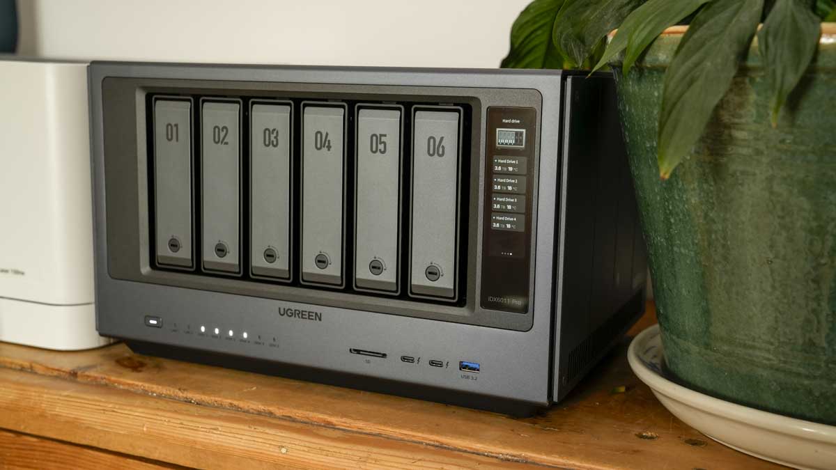 Сетевое хранилище UGREEN NASync iDX6011 Pro | DGL.RU