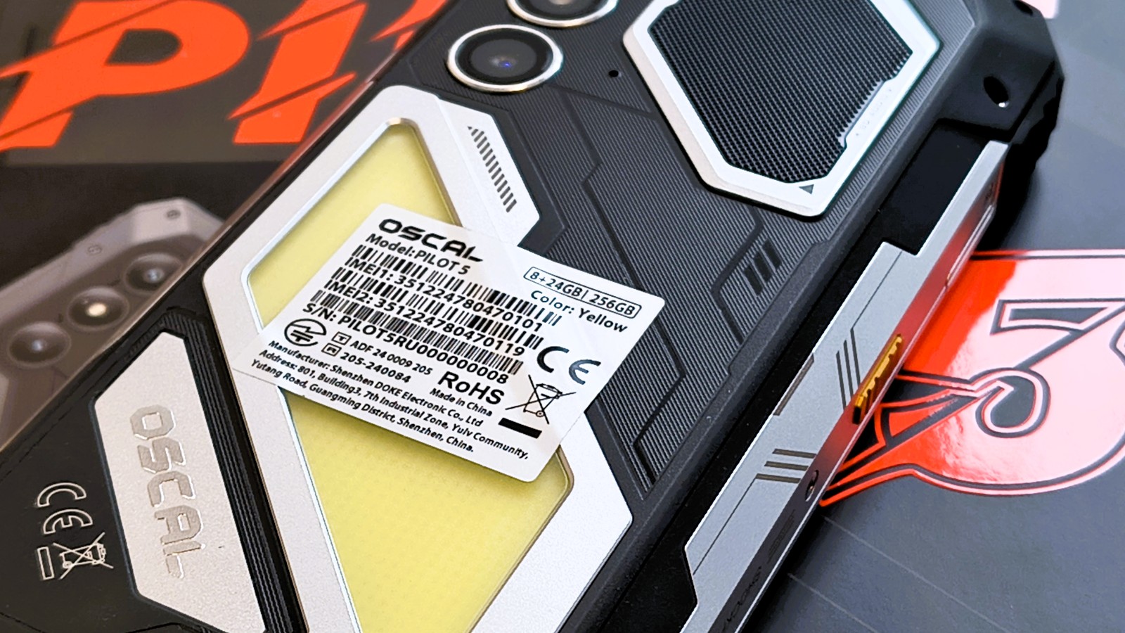 Смартфон Oscal Pilot 5 — автономность топ | DGL.RU