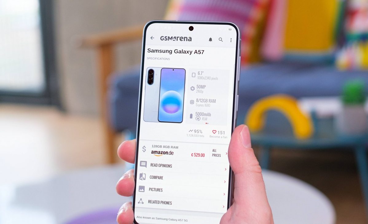 Смартфон Samsung Galaxy A57: тоньше, легче | DGL.RU