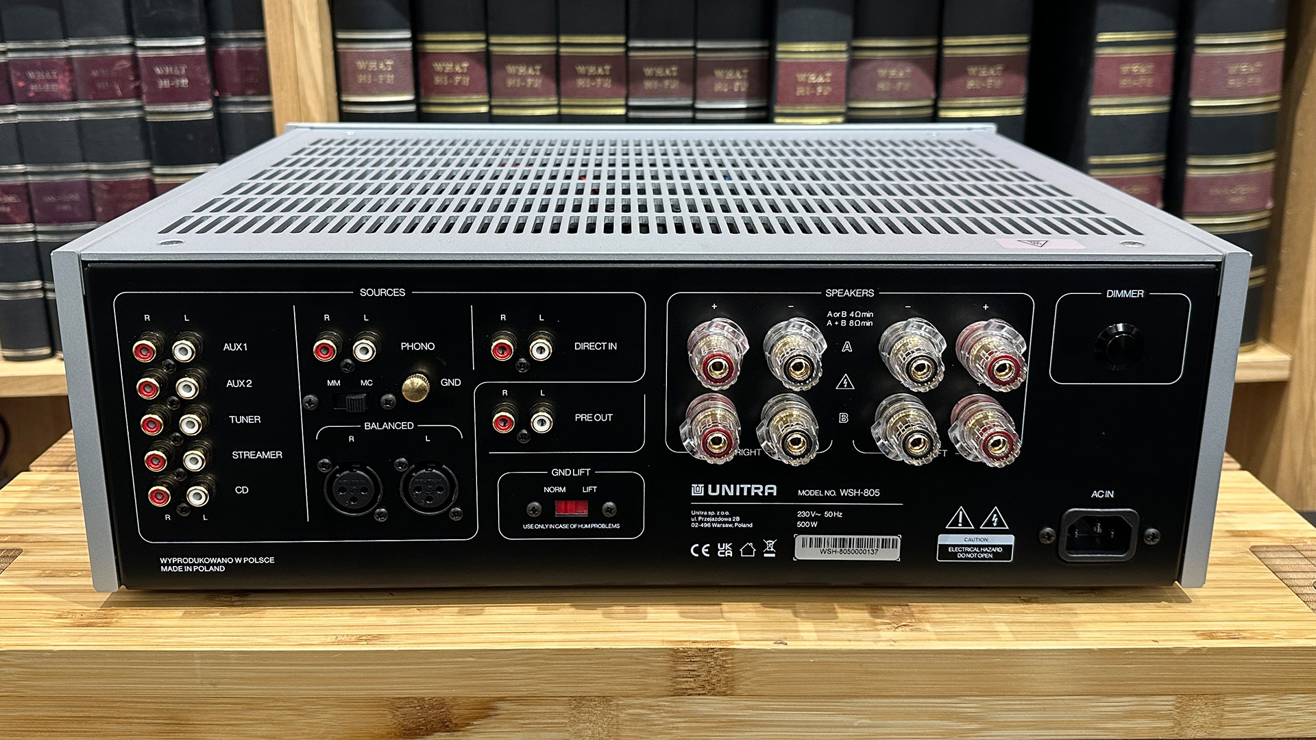 Усилитель Unitra WSH-805 без магии звука | DGL.RU