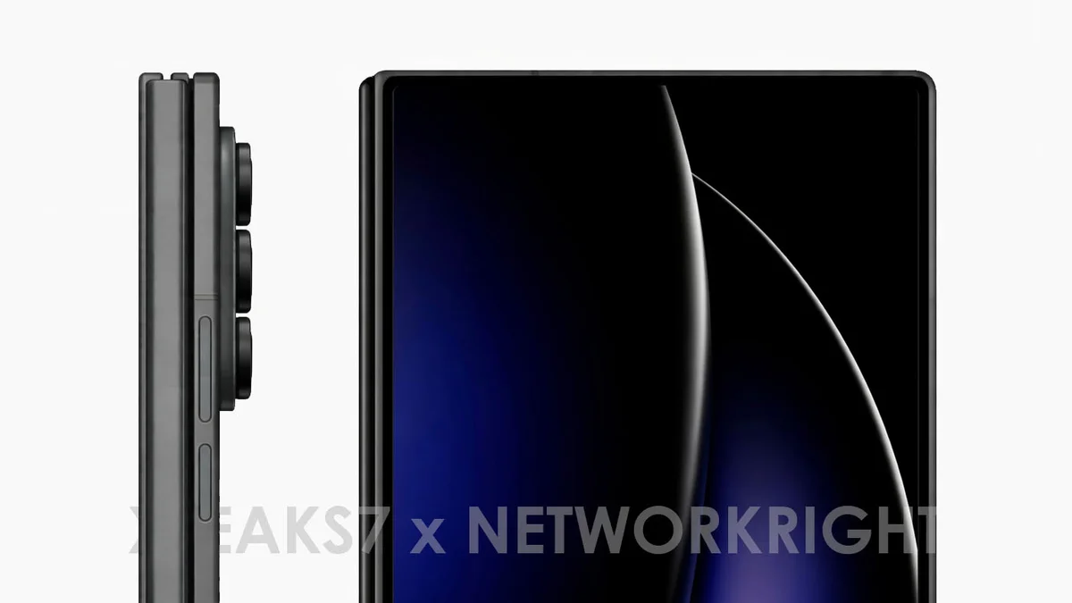 Samsung делает смартфон TriFold Wide настолько огромным, что он заменит телевизор на любой даче