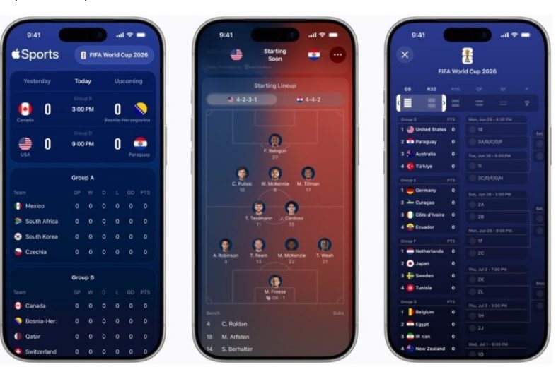 Apple захватывает ЧМ-2026: приложение Sports пришло еще в 90 стран, но главный сюрприз внутри