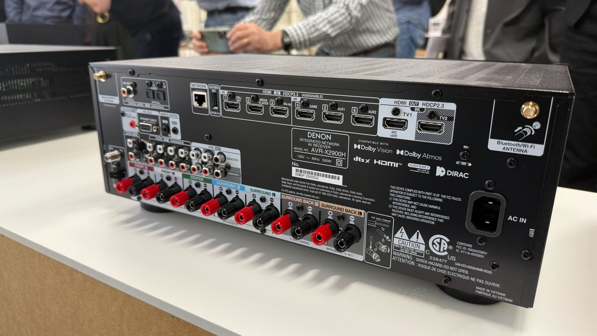 Практический обзор Denon AVR-X2900H картинка AV-ресивер Denon AVR-X2900H удивил звуком | DGL.RU