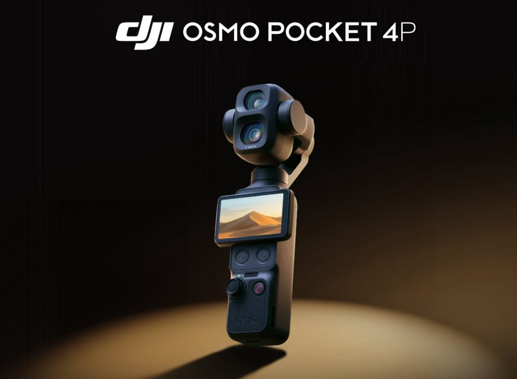 DJI представила Osmo Pocket 4P: профессиональный инструмент для киноделов