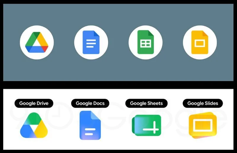Google кардинально меняет дизайн значков Gmail, Диска и других сервисов Workspace картинка Смартфон Google Pixel 9 Pro и новый дизайн ИИ | DGL.RU