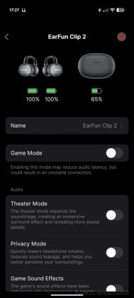 Компактный монстр: почему EarFun Clip 2 звучит гораздо дороже, чем стоит