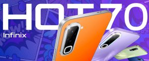 Оранжевое настроение: Infinix показала смартфон Hot 70 с краской-хамелеоном