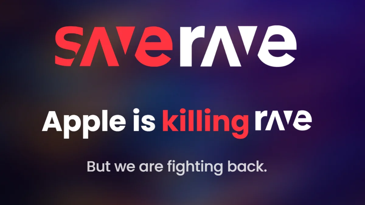 Война за Rave: Apple пытается стереть скандальное приложение, но создатели идут ва-банк