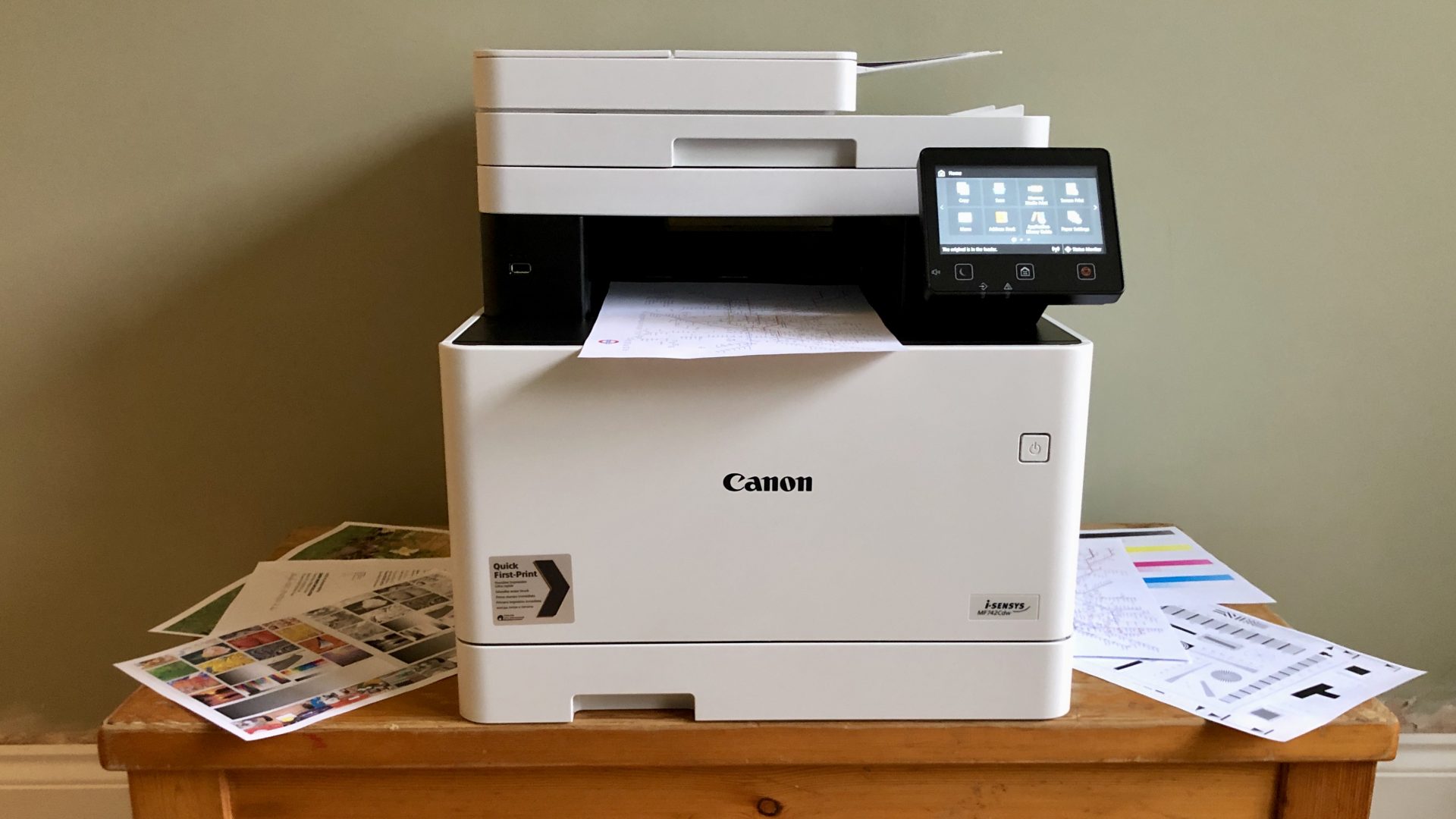 Обзор Canon i-SENSYS MF742Cdw — умный лазерный принтер картинка Canon i-SENSYS MF742Cdw