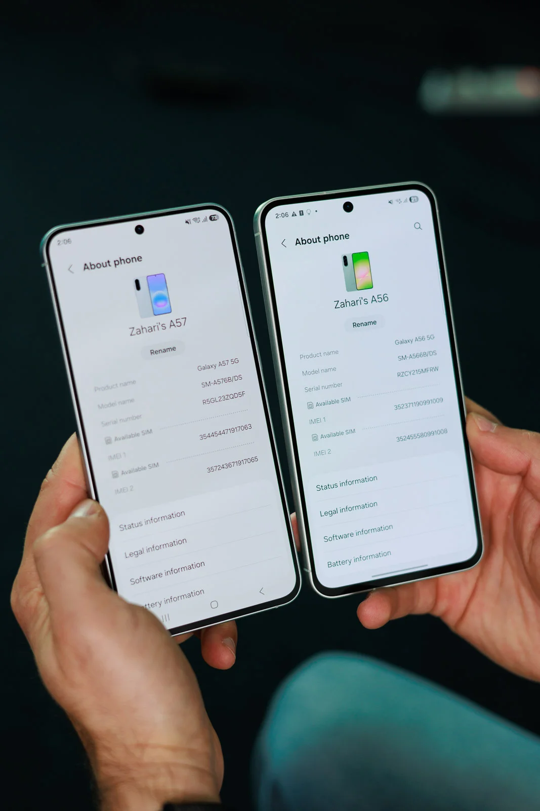 Стоит ли обновляться: Galaxy A57 против Galaxy A56 в деле картинка Samsung Galaxy A57 против Galaxy A56