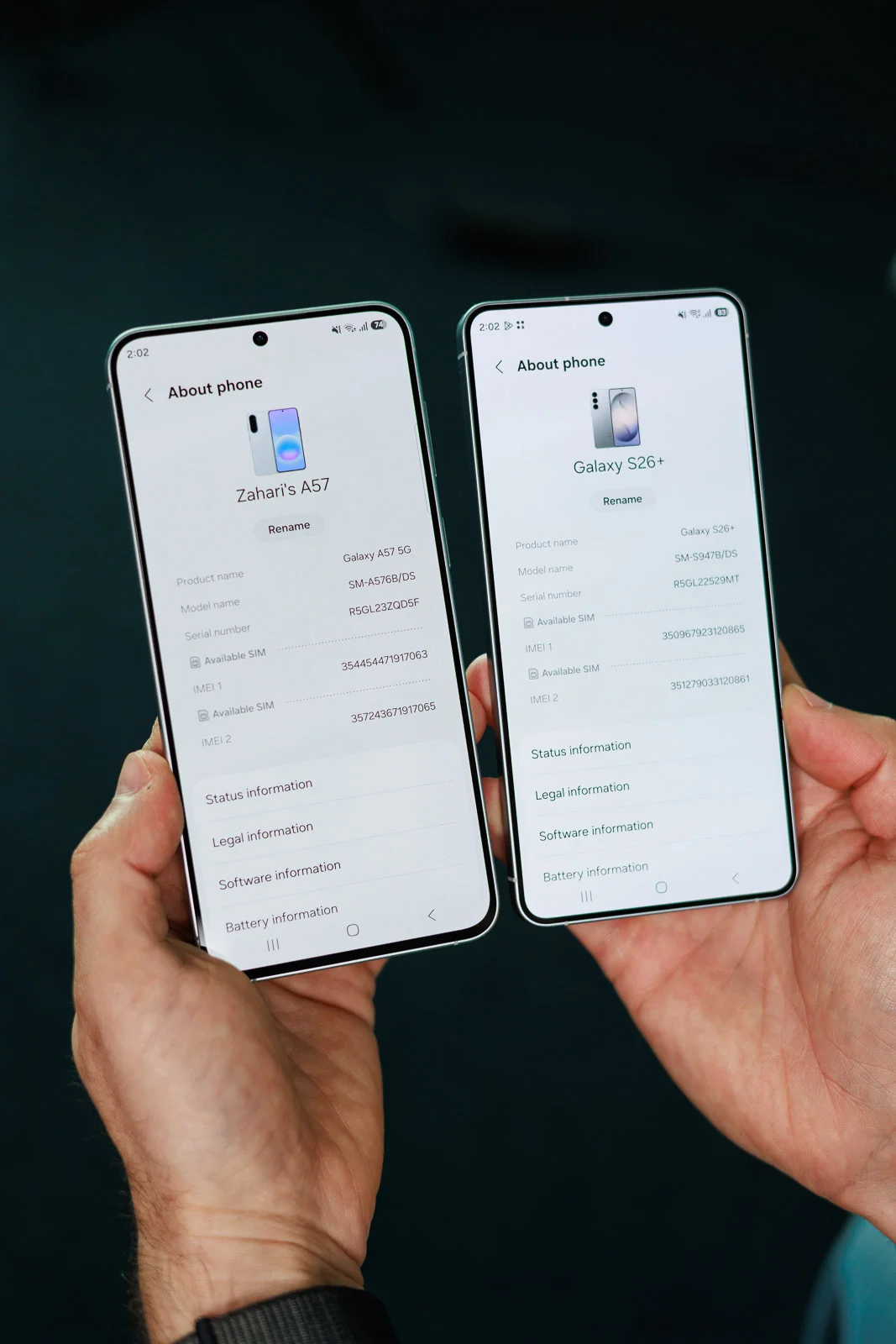 Samsung Galaxy A57 против Galaxy S26 Plus: так ли нужен флагман? картинка Samsung Galaxy A57 против Samsung Galaxy S26 Plus