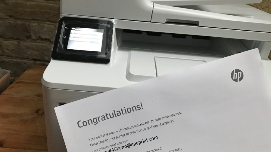 Обзор HP LaserJet Pro MFP M227fdw — тихая точная печать картинка HP LaserJet Pro MFP M227fdw