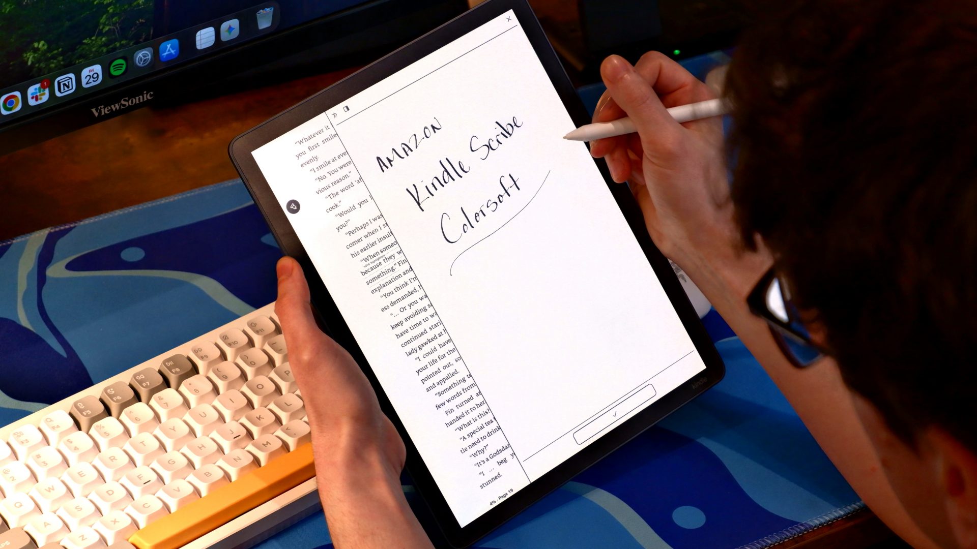Обзор Amazon Kindle Scribe Colorsoft — лучший, но дорогой картинка Kindle Scribe Colorsoft