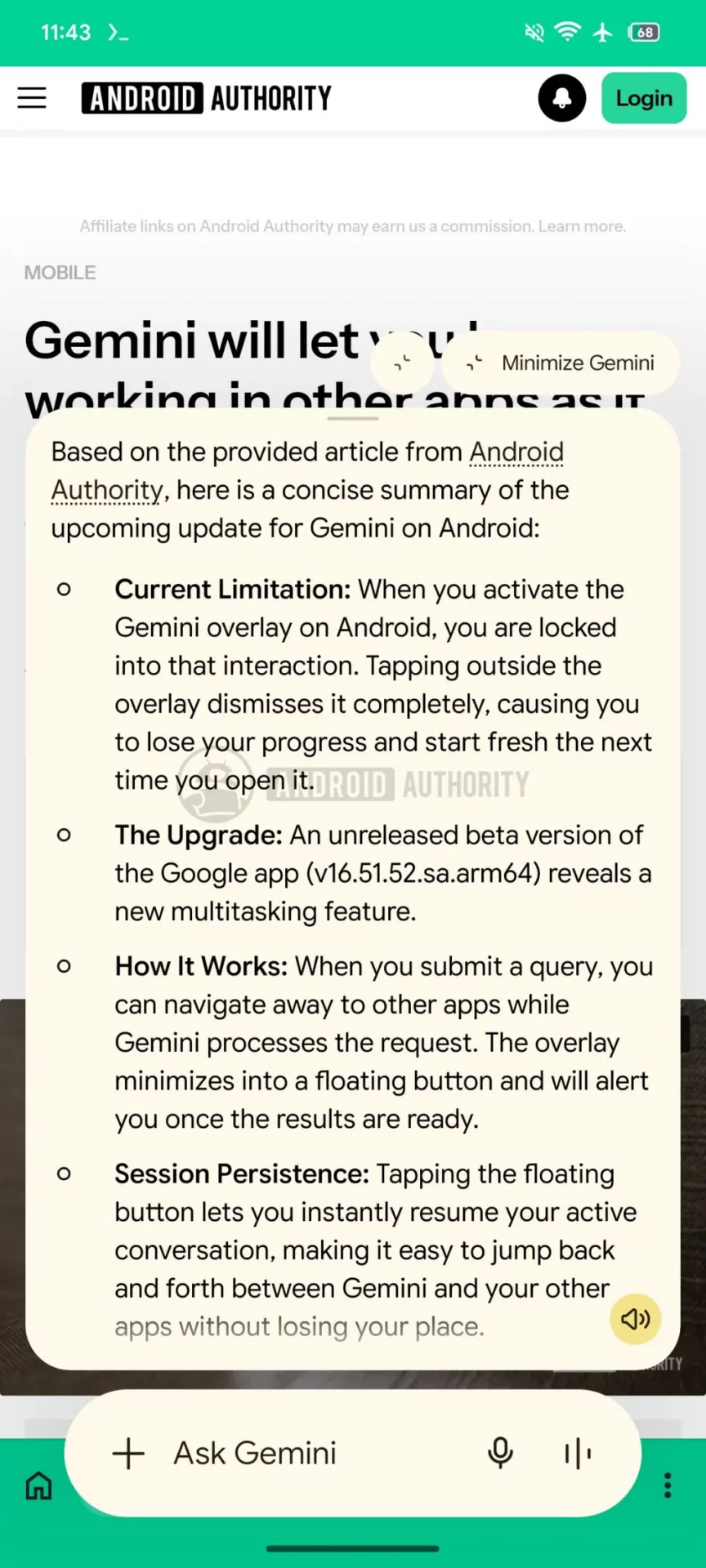 Google готовит скрытую революцию: как новый режим Gemini изменит Android до неузнаваемости картинка Google готовит скрытую революцию: как новый режим Gemini изменит Android до неузнаваемости