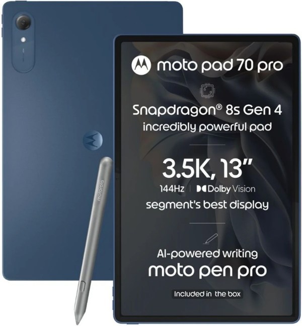 Планшет, который не захочется выпускать из рук: раскрыты дикие козыри Motorola Moto Pad 70 Pro