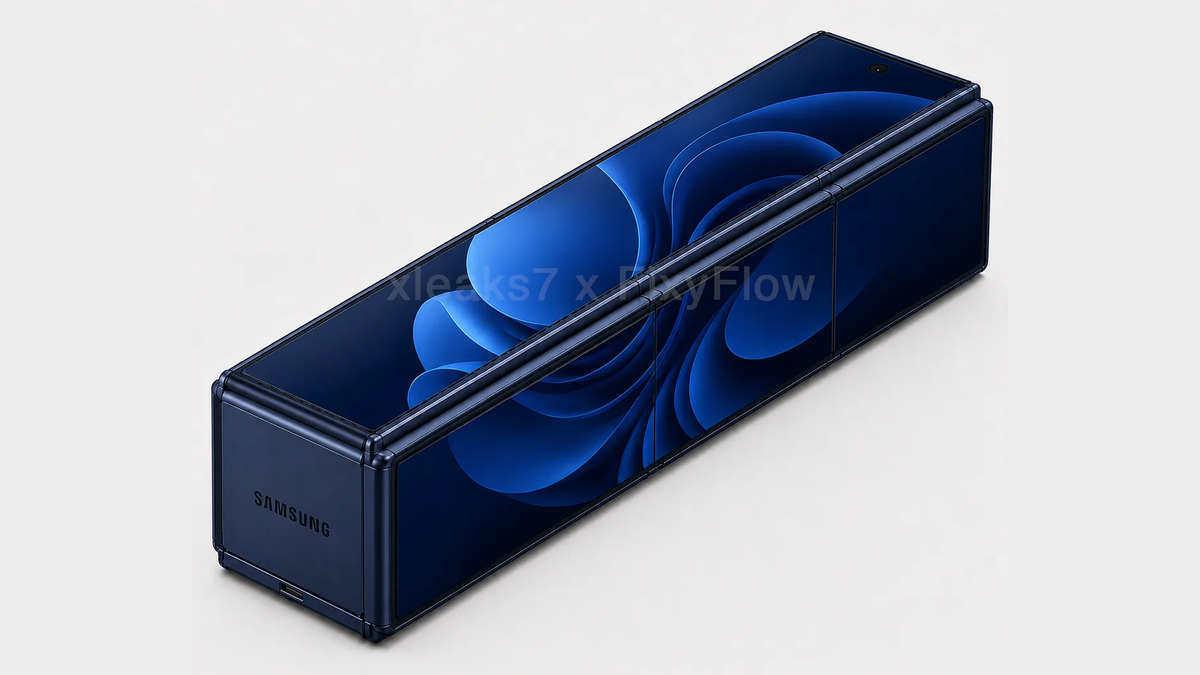 Дизайнеры Samsung сошли с ума? Новый патент предлагает складывать планшет из «кирпича»