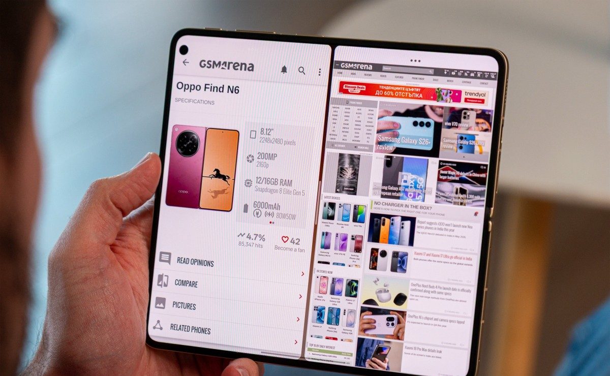 Широкий формат против Apple: Oppo готовит складной флагман на свежем Snapdragon картинка Смартфон Oppo Find N7: стоит ли покупать? | DGL.RU