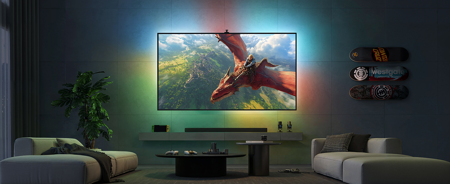Обзор светодиодной ленты Govee TV Backliht 3S Pro — легко превратит гостиную в кинотеатр картинка Светодиодная лента Govee TV Backlight 3S Pro | DGL.RU