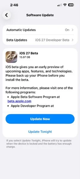 Никто не ожидал: Apple внезапно представила революционную iOS 27 картинка Никто не ожидал: Apple внезапно представила революционную iOS 27