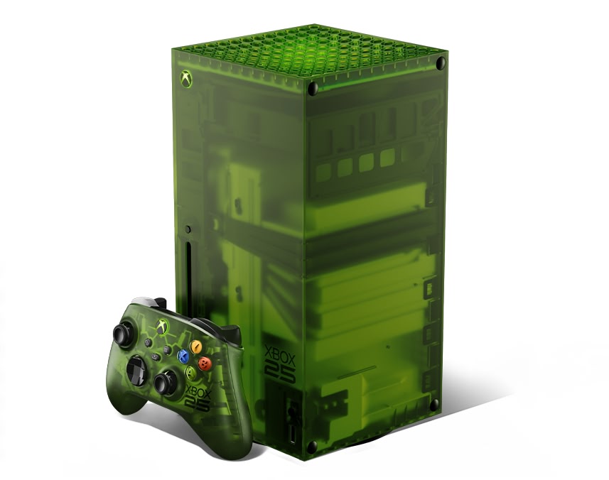 Microsoft выпускает эксклюзивную Xbox Series X и контроллер в честь юбилея картинка Microsoft выпускает эксклюзивную Xbox Series X25 и контроллер в честь юбилея