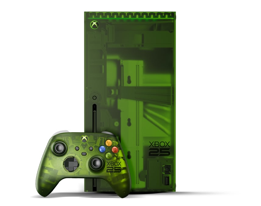 Microsoft выпускает эксклюзивную Xbox Series X и контроллер в честь юбилея картинка Microsoft выпускает эксклюзивную Xbox Series X25 и контроллер в честь юбилея