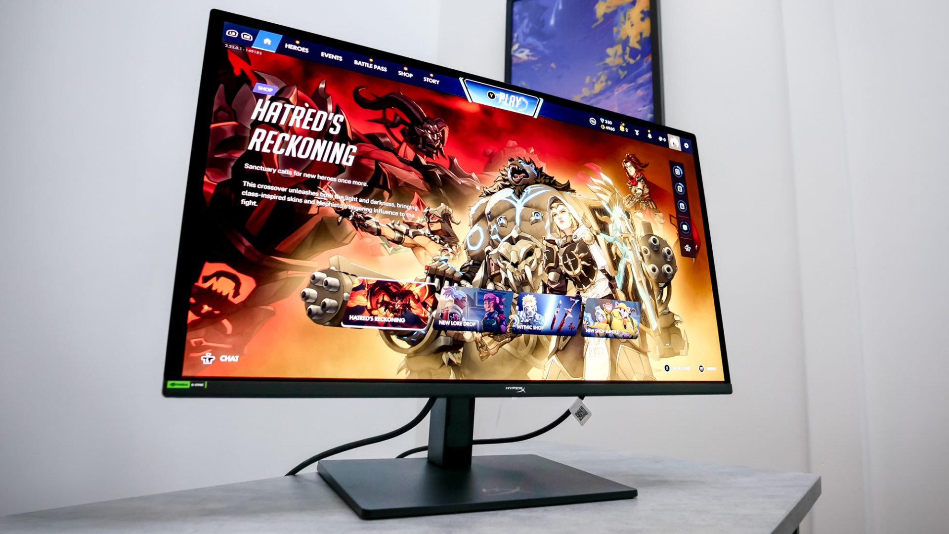 Обзор HyperX Omen OLED 27q: честные 240 Гц и море цвета картинка HyperX Omen OLED 27q