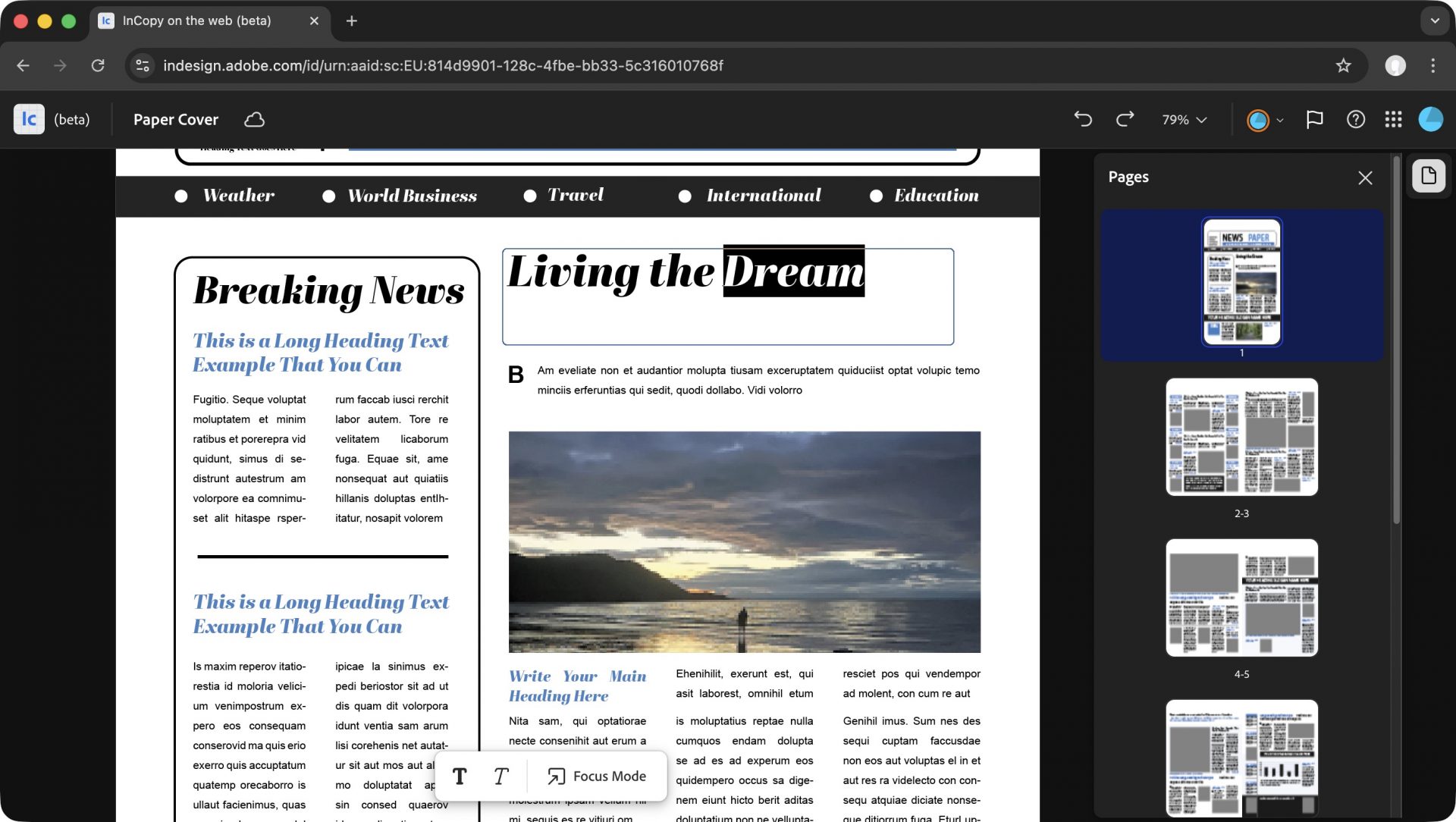 Обзор Adobe InDesign: вёрстка и редактирование PDF-файлов картинка Adobe InDesign