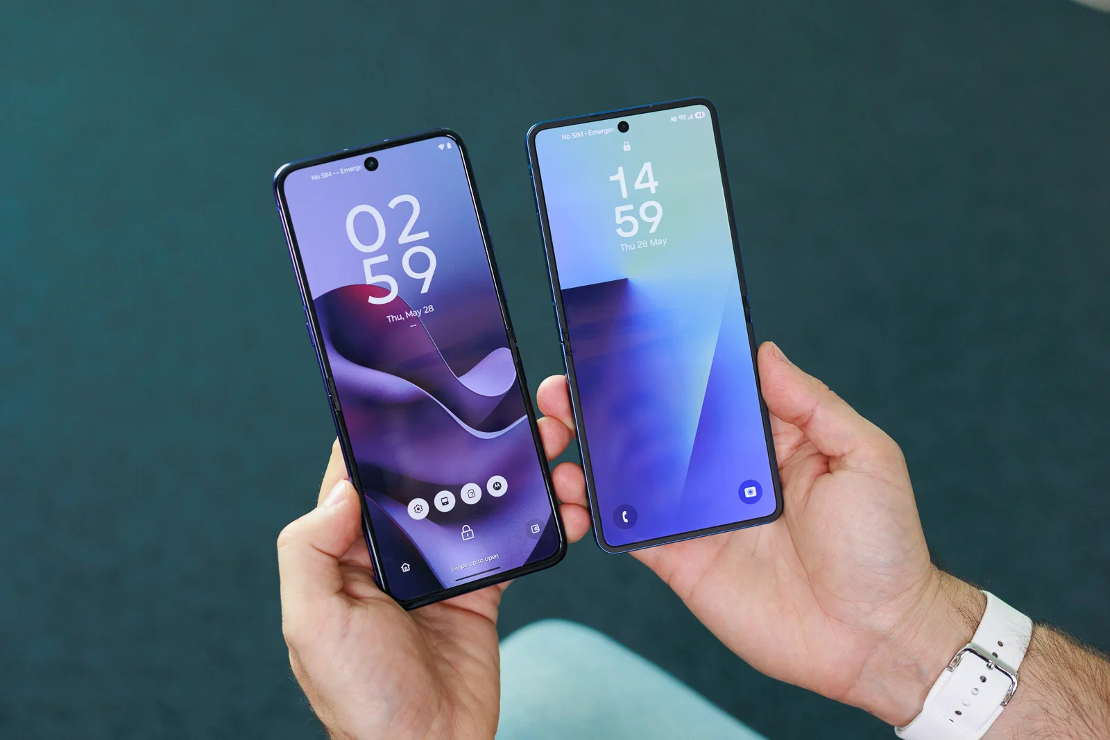 Motorola Razr Ultra 2026 против Galaxy Z Flip 7