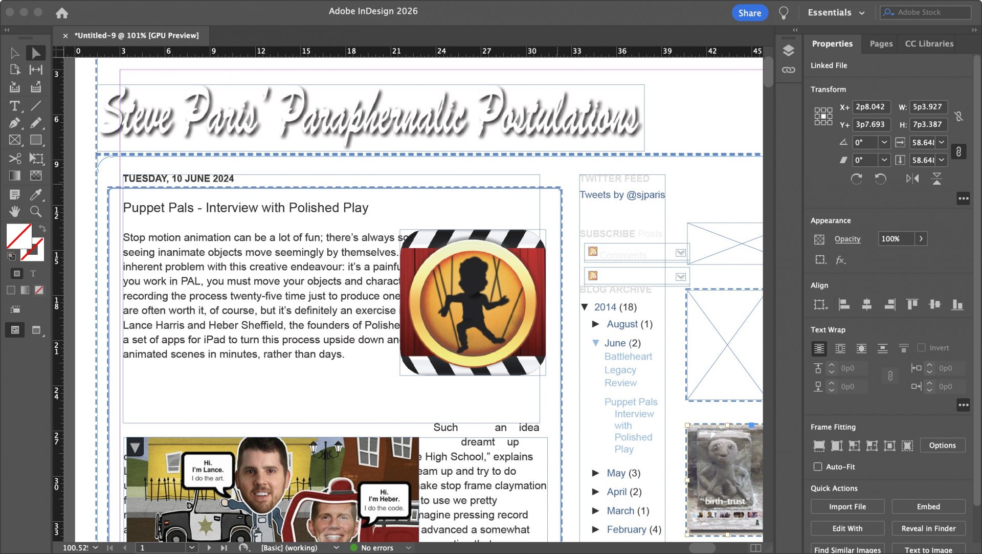 Обзор Adobe InDesign: вёрстка и редактирование PDF-файлов картинка Adobe InDesign