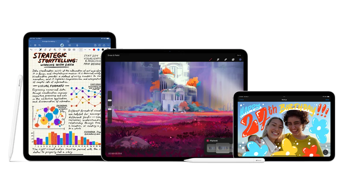 Apple выпустит две новые модели Apple Pencil в 2027 году