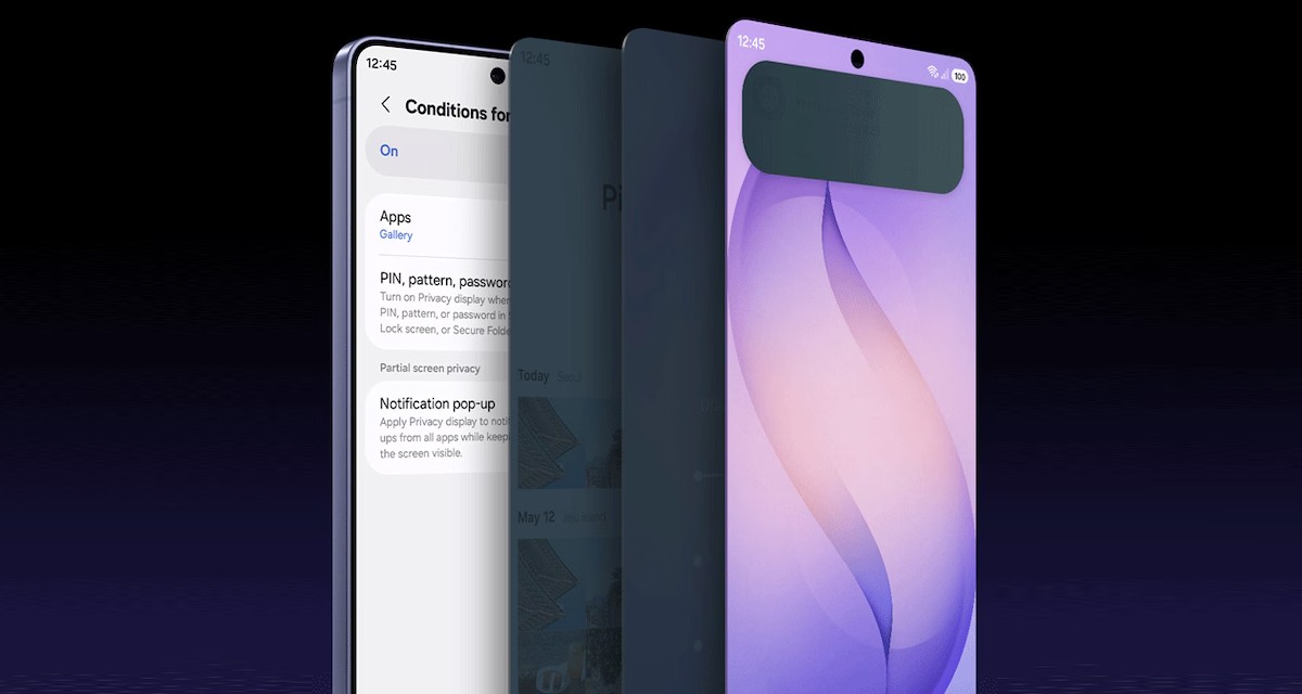 Дисплеи Samsung Galaxy S27 получат технологию защиты от подглядывания Flex Magic Pixel картинка Смартфон Samsung Galaxy S27 получит защиту экрана | DGL.RU
