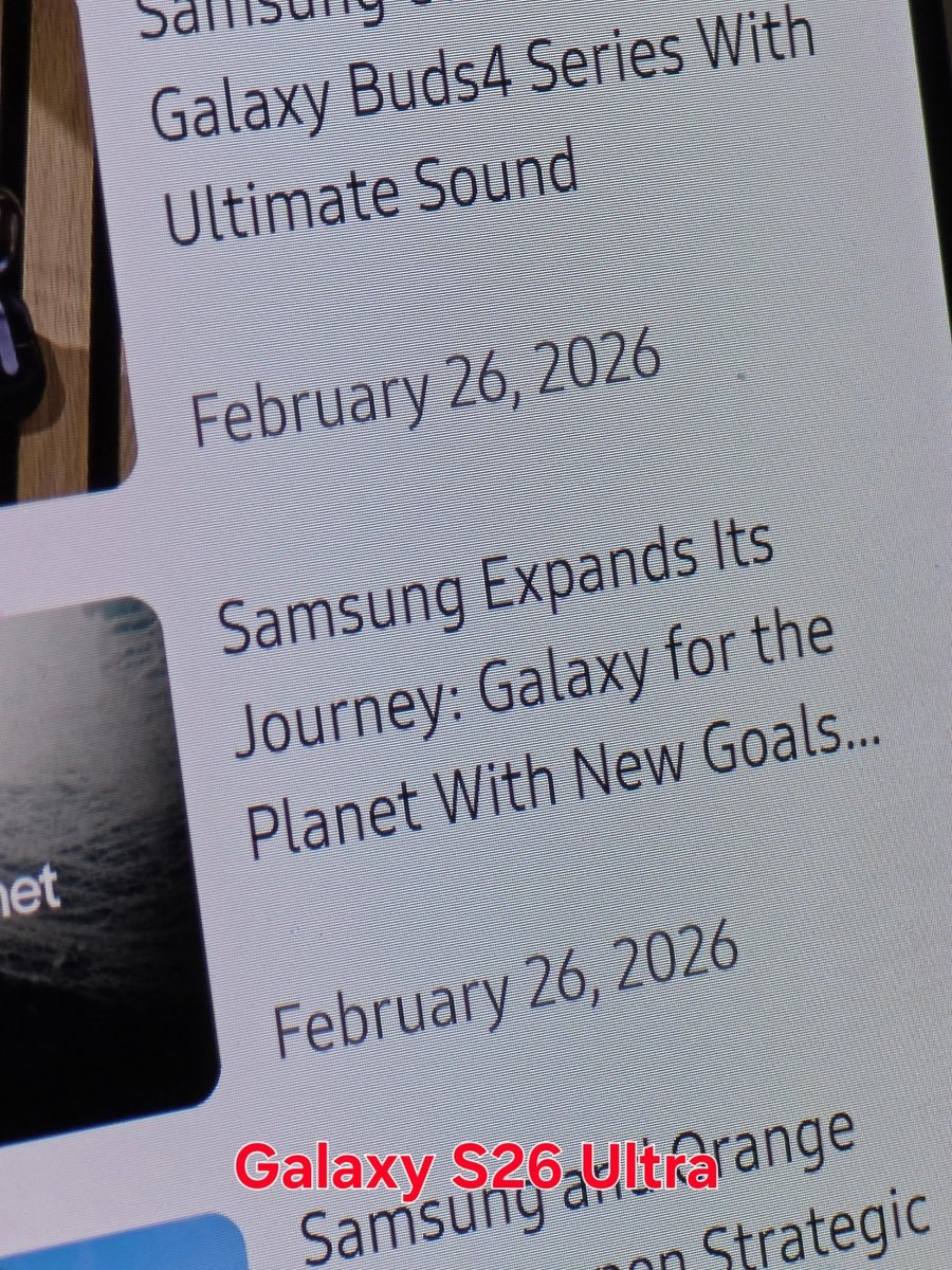Флагманская серия Samsung Galaxy S27: четыре модели, новые камеры и дисплеи с защитой от подглядывания картинка Смартфон Samsung Galaxy S27 Ultra: чип и экраны | DGL.RU