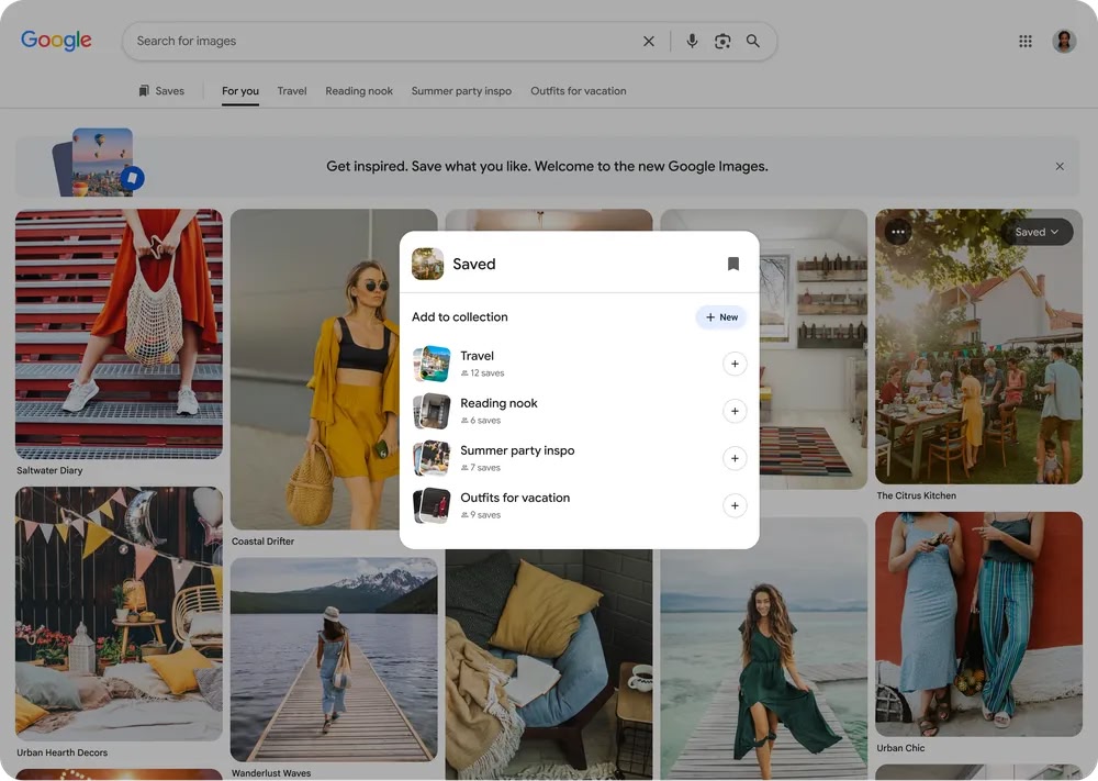 Google Images исполняется 25 лет: в сервисе появится функция в стиле Pinterest картинка Google Images обновится в стиле Pinterest | DGL.RU