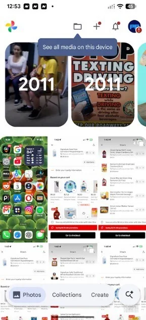 Google Фото для Android получил новый дизайн, который уже пять месяцев доступен на iOS