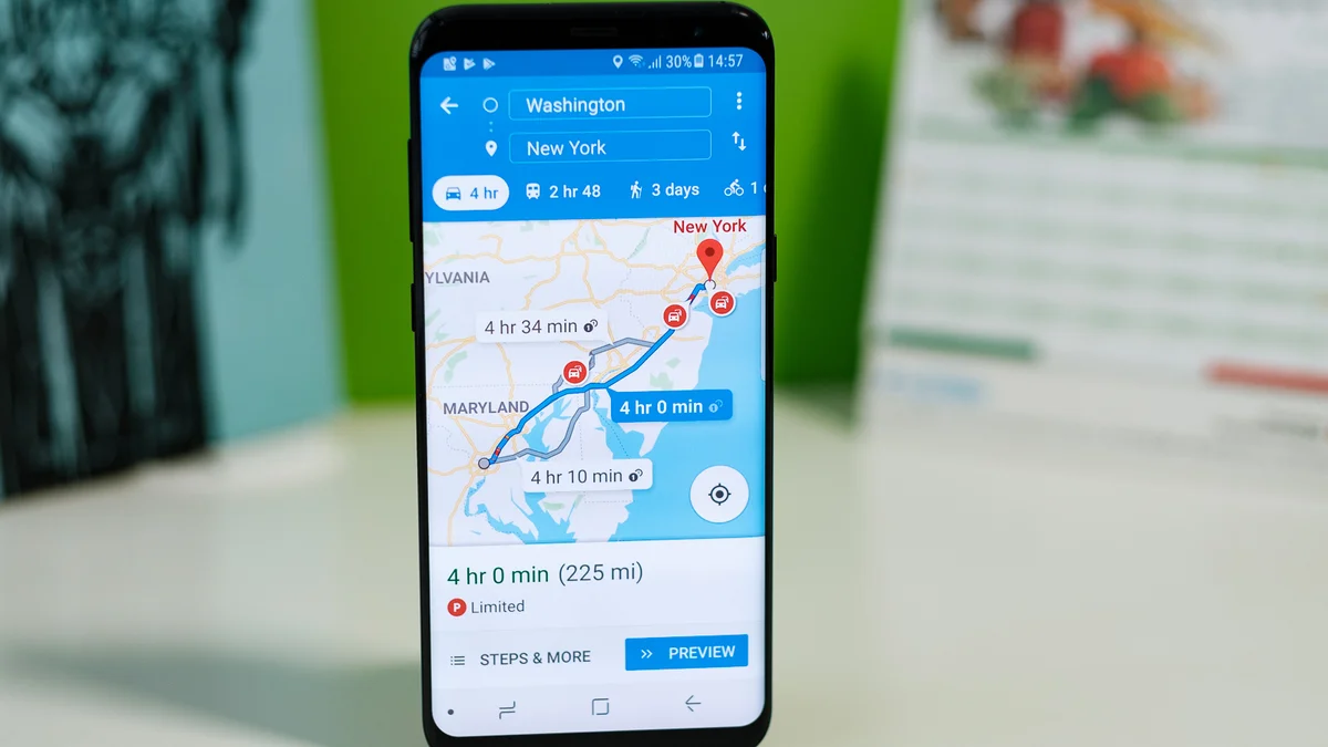 Google устранила крупный сбой в работе навигационного сервиса Google Maps