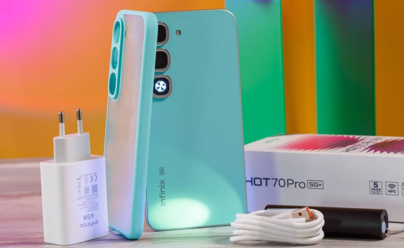 Infinix Hot 70 Pro поставляется в шести различных вариантах отделки картинка Infinix Hot 70 Pro поставляется в шести различных вариантах отделки