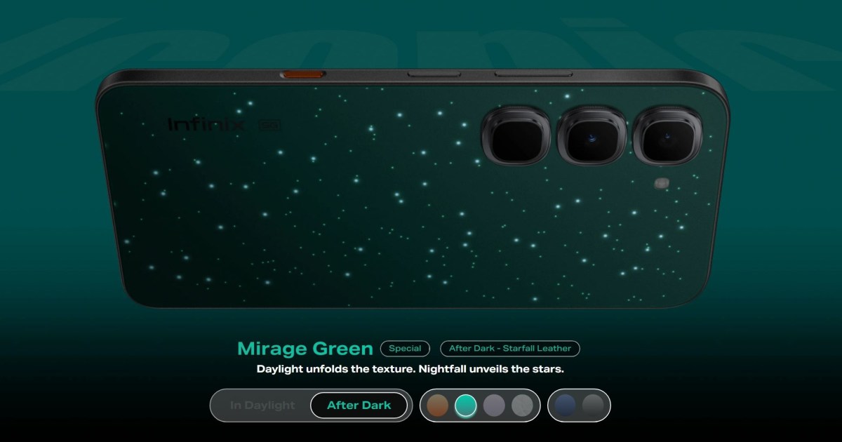 Infinix Hot 70 Pro поставляется в шести различных вариантах отделки картинка Infinix Hot 70 Pro поставится в шести различных вариантах отделки