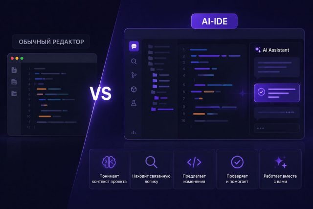image001 Что такое AI-IDE и чем она отличается от обычного редактора кода