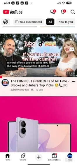 Почему на некоторых телефонах Android больше не будет работать приложение YouTube картинка Почему на некоторых телефонах Android больше не будет работать приложение YouTube
