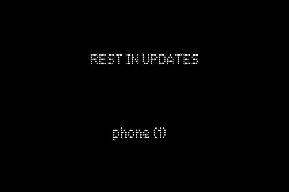 Nothing Phone (1) получил финальное обновление программного обеспечения картинка Nothing Phone (1) получил финальное обновление | DGL.RU