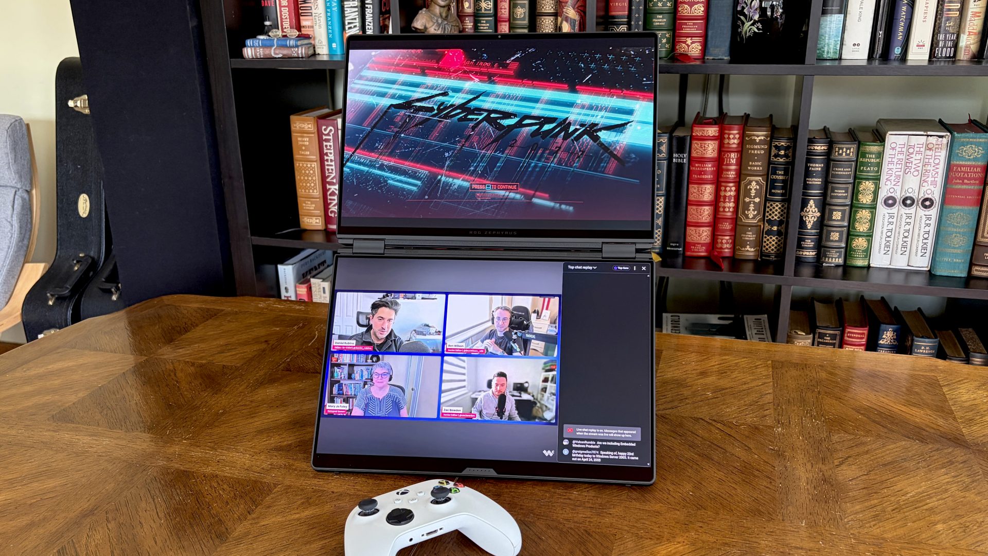 Обзор ASUS ROG Zephyrus Duo: самый «десктопный» игровой ноутбук картинка Ноутбук ASUS ROG Zephyrus Duo: два OLED | DGL.RU