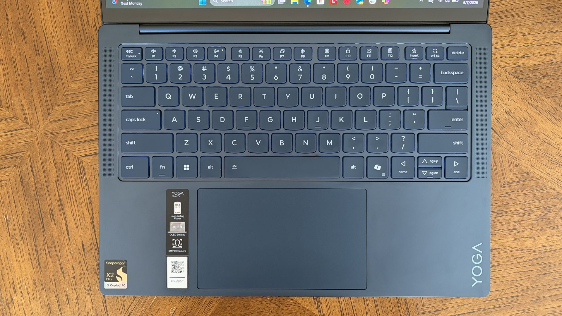 Обзор нового Lenovo Yoga Slim 7x (11-го поколения) и его чипа Snapdragon X2 Elite картинка Ноутбук Lenovo Yoga Slim 7x удивил автономностью | DGL.RU