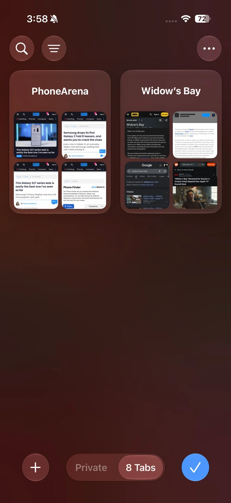 Новые функции браузера Safari в операционной системе iOS 27 картинка Смартфон vivo X500 получит батарею 7500 мАч | DGL.RU