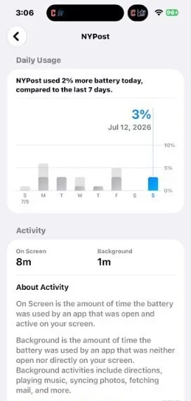Обновление iOS 26.5.2 вызывает перегрев и быстрый разряд аккумулятора на iPhone картинка Смартфон Apple iPhone греется на iOS 26.5.2 | DGL.RU