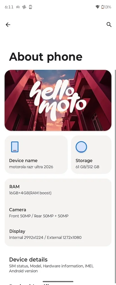 Обзор Motorola Razr Ultra 2026 картинка Обзор Motorola Razr Ultra 2026