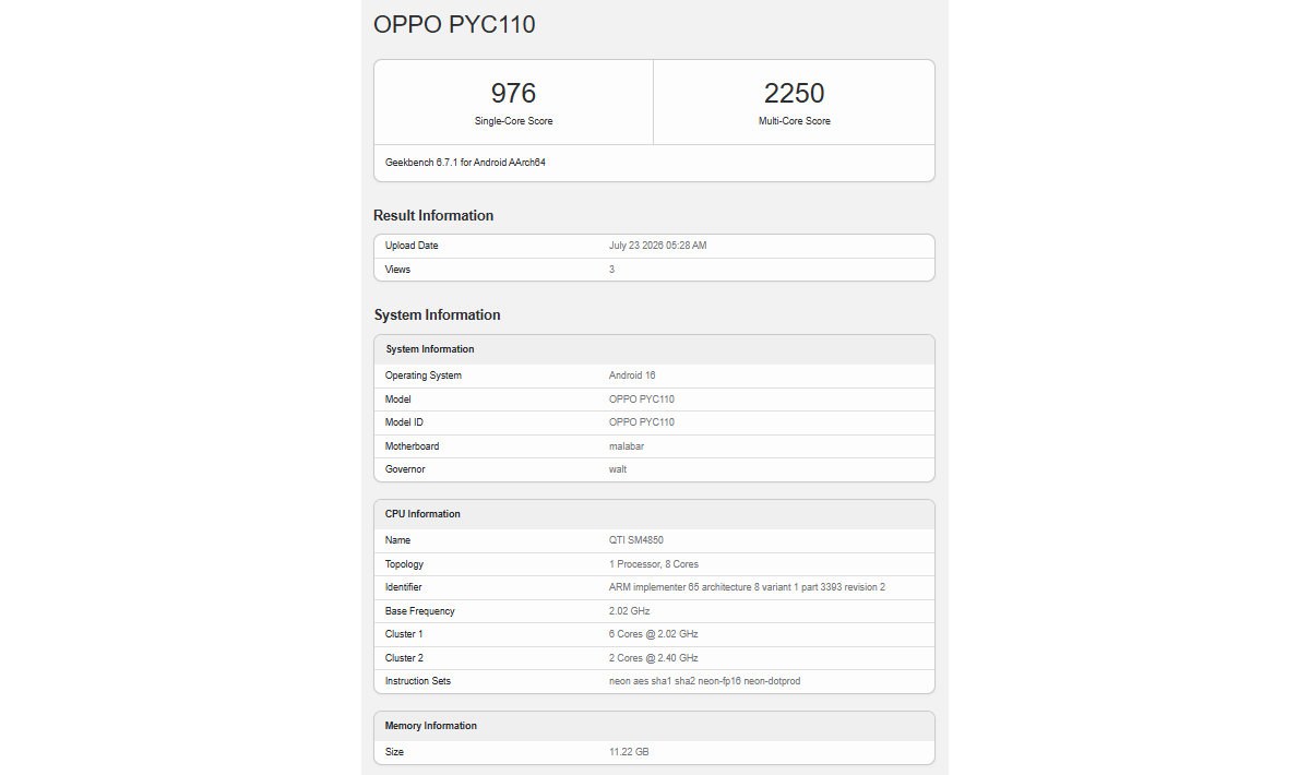 Oppo официально подтверждает, что A7 Pro Max оснащен самой большой батареей в истории
