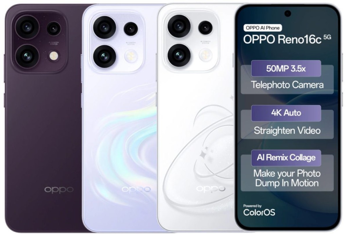 Oppo Reno16 и Reno16c выходят на охоту вместе с таинственным Bubble картинка Oppo Reno16 и Reno16c выходят на охоту вместе с таинственным Bubble