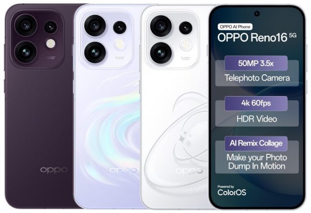 Oppo Reno16 и Reno16c выходят на охоту вместе с таинственным Bubble Oppo Reno16 и Reno16c выходят на охоту вместе с таинственным Bubble
